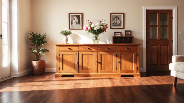 Top 5 raisons de choisir un buffet en bois massif chez vous